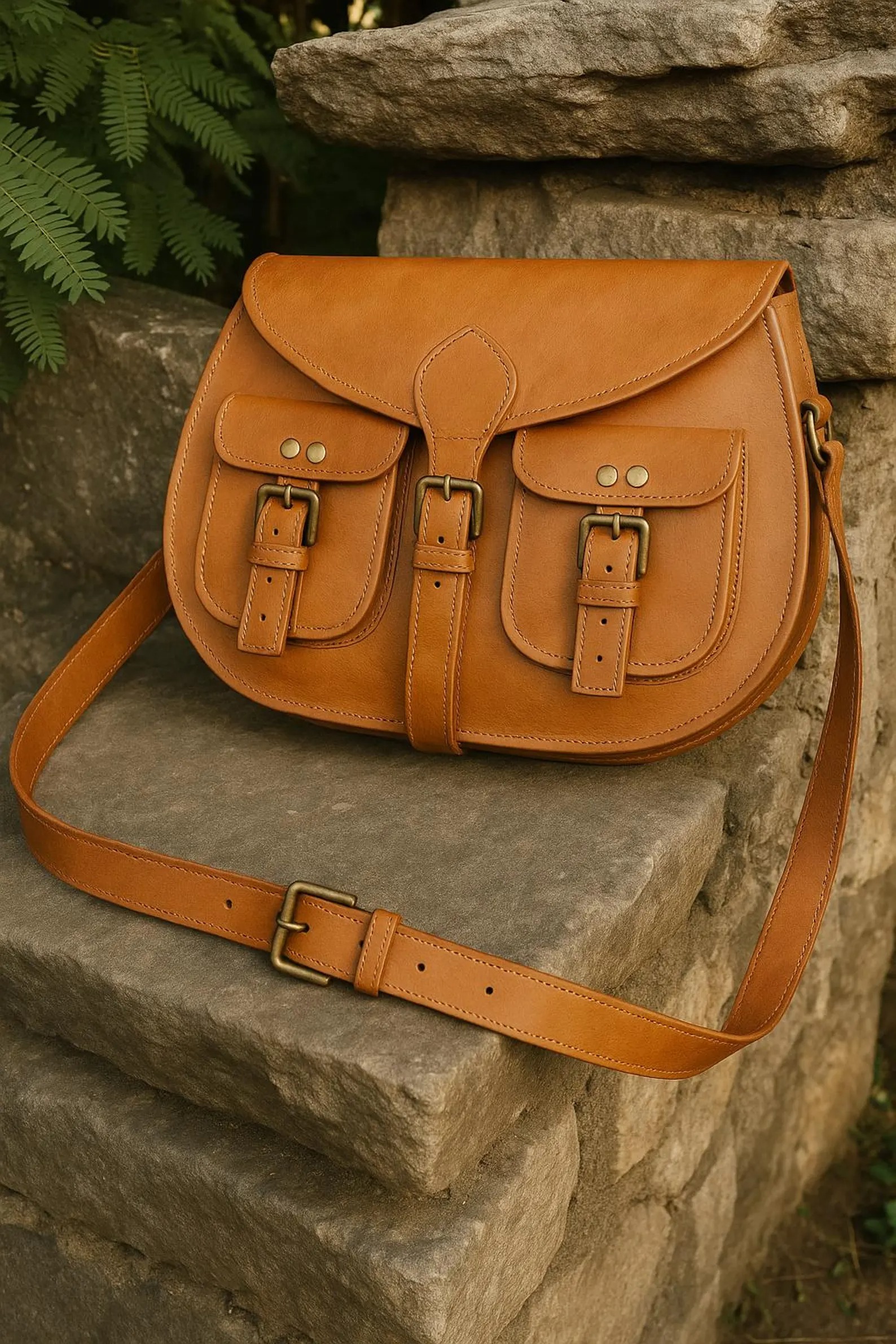 The Heritage Multi-Pocket Saddle Bag