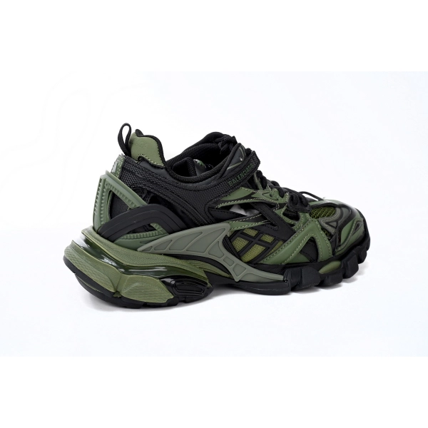 Balenciaga Track 2 Sneaker Military Black 568614 W3AE1 2311