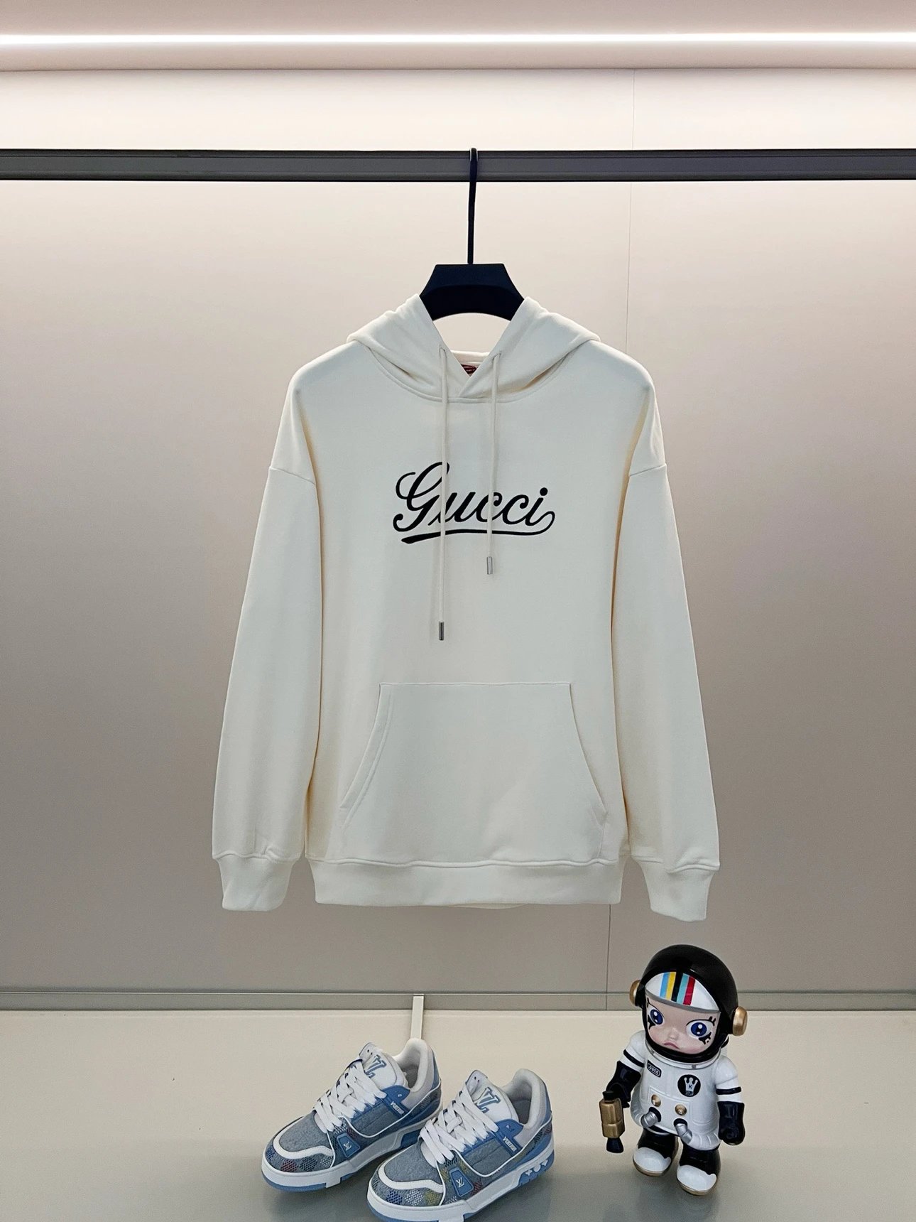 Multi-Color Gucci Script Logo Hoodie Combination Link