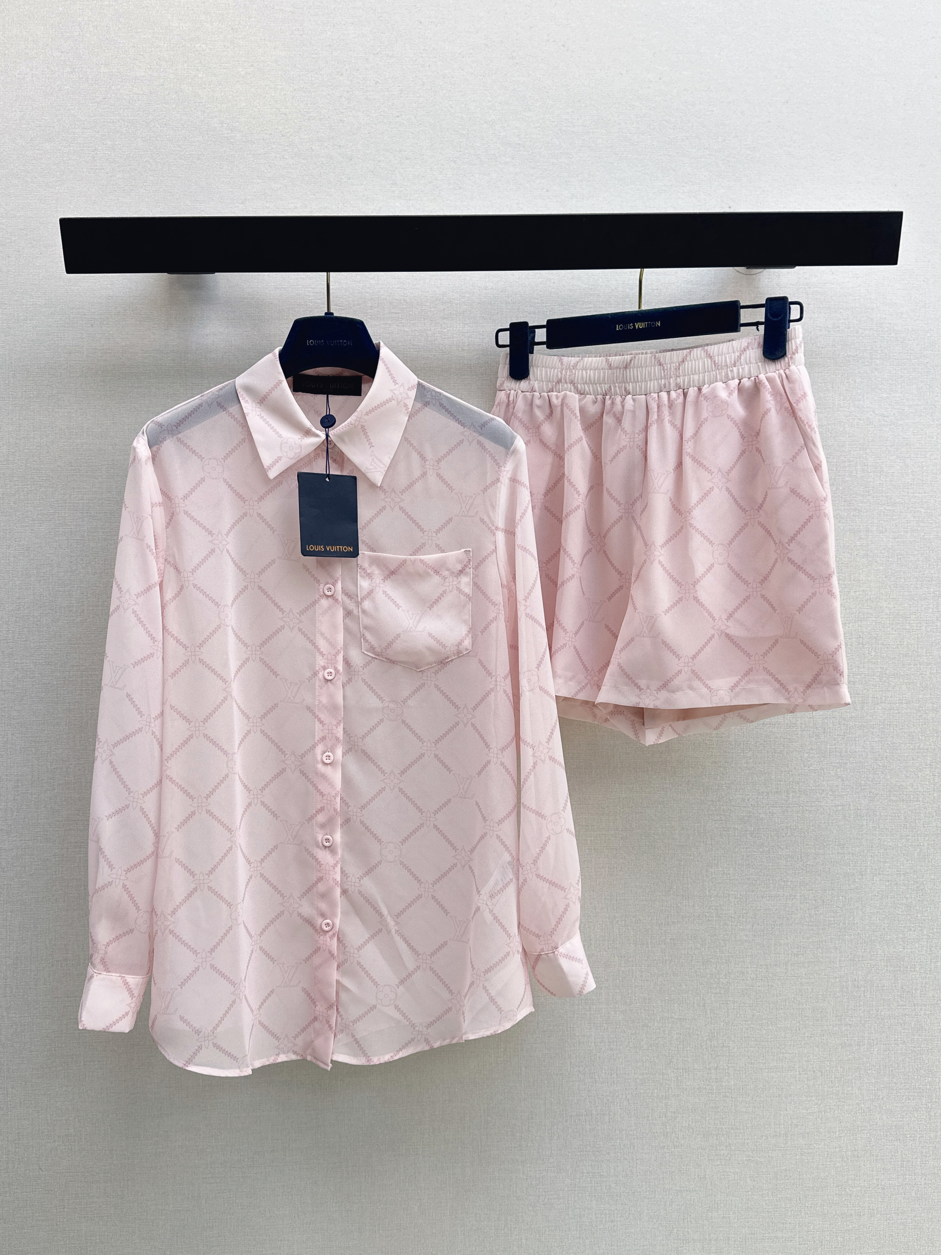 Louis New Plaid Printed Set
