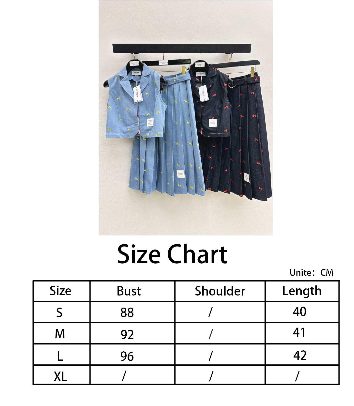 Thom NEW embroidery outfit sets