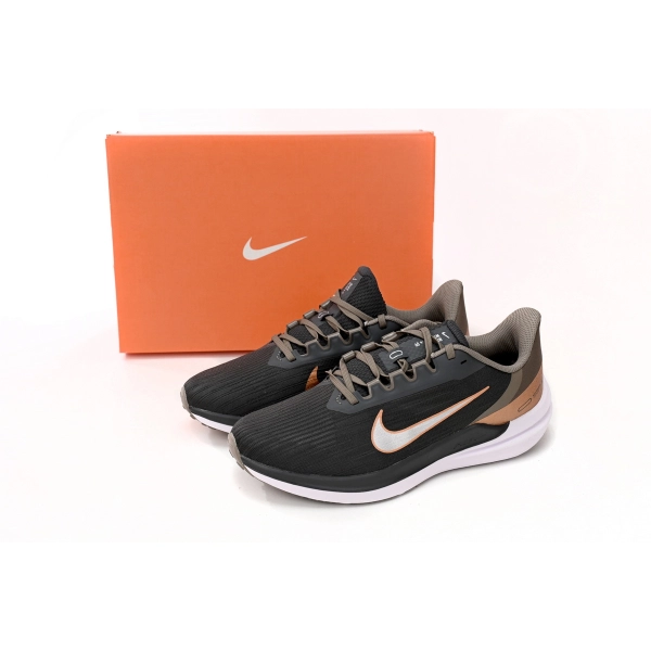 Nike Air Winflo 9 Black And White Brown DD8686-005