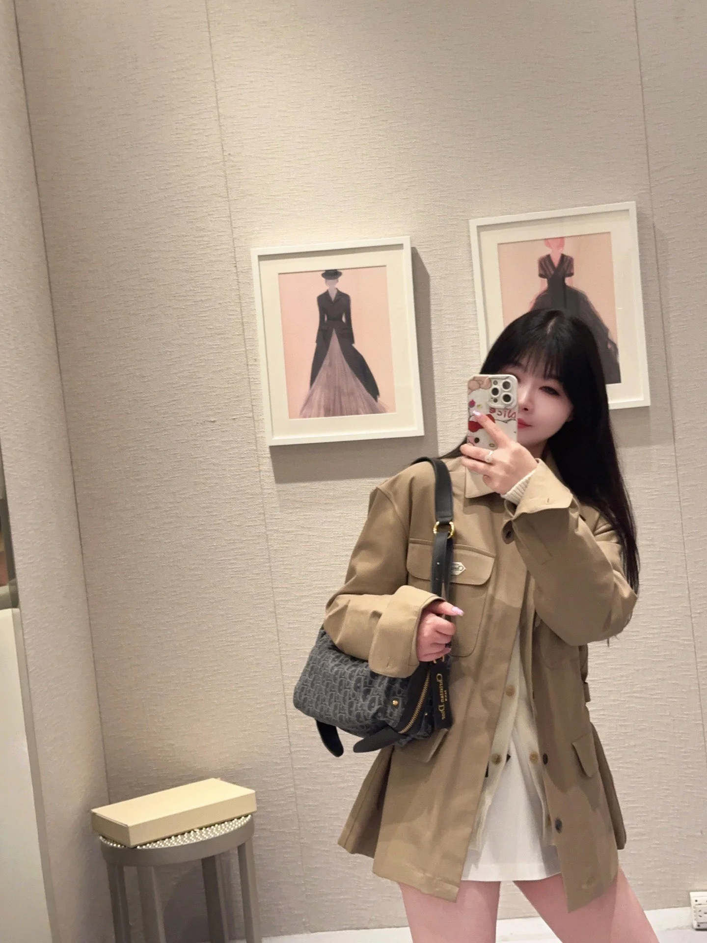 CD new single shoulder bag