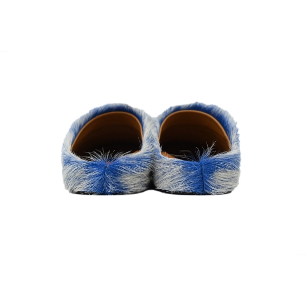 MARNI Fussbett Tie Dye white Blue
