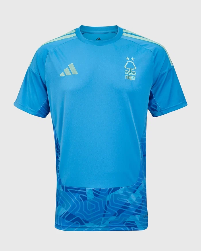 Nottingham Forest 2026/27 Blue Short-Sleeved Goalkeeper Shirt