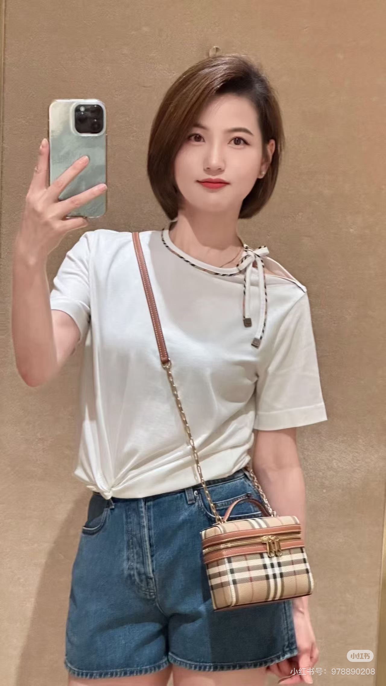 Bur New Shoulder Tie T-Shirt