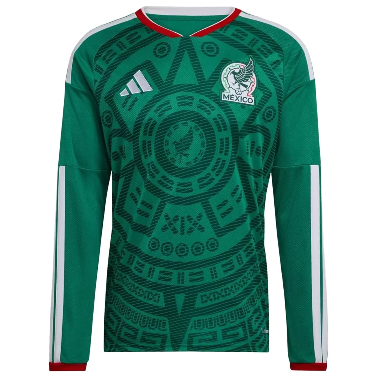 Mexico Long Sleeve Home Soccer Jersey 2026 World Cup