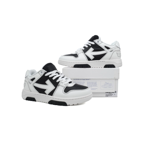 OFF-WHITE Out Of Office White White Gray Black OMIA189S 24LEA004 1001