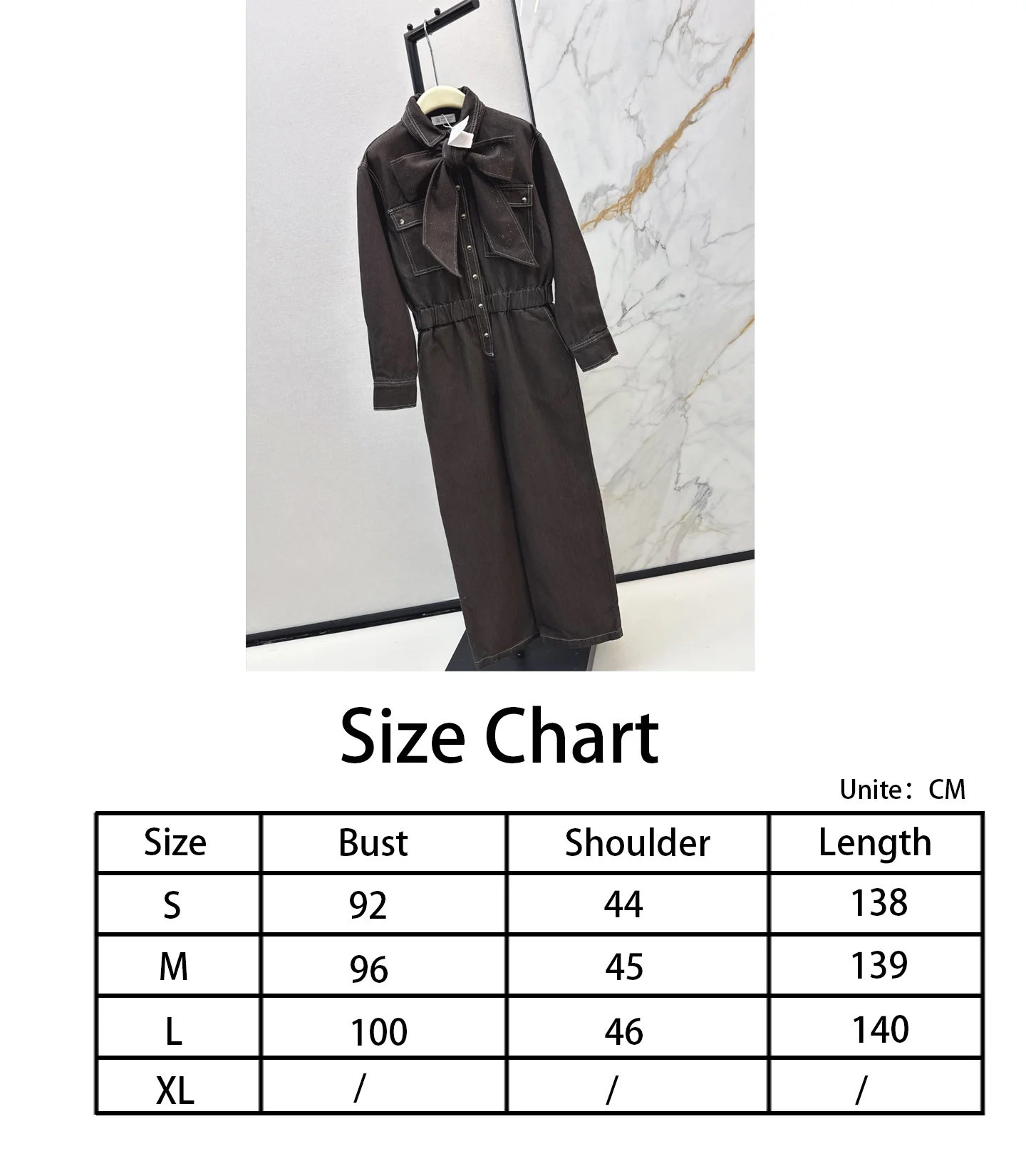 Brun NEW cargo jumpsuit