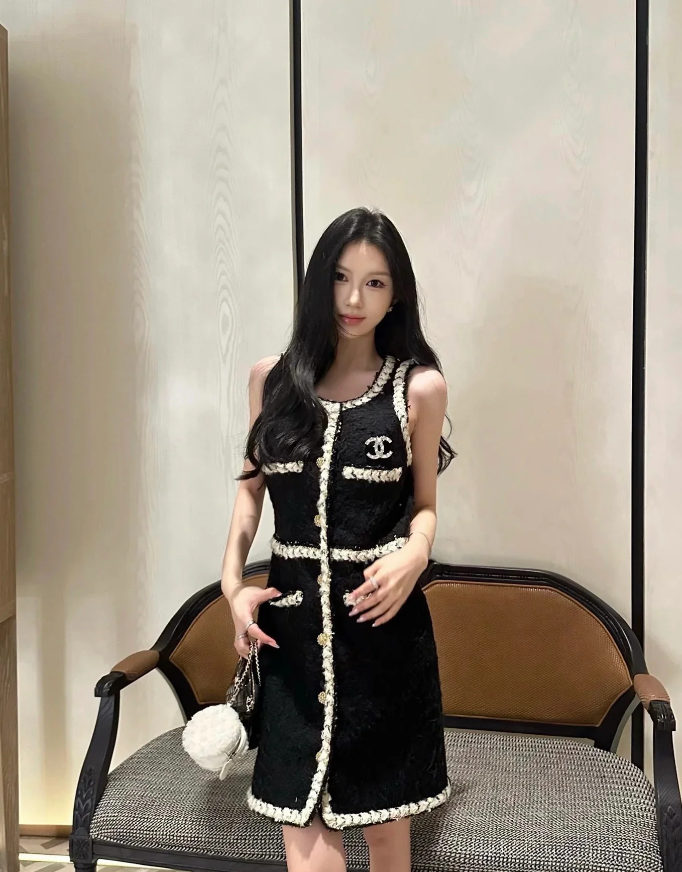 Chan NEW woven dress