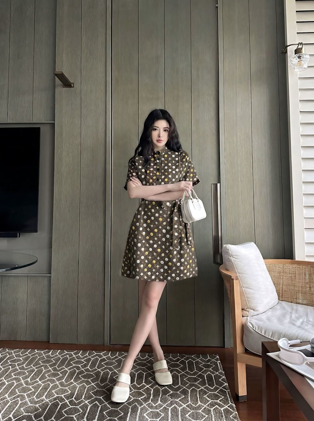 Loui New print dress