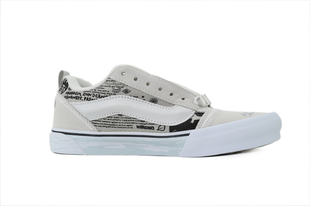 Vans x HIRONO Knu Skool 'White Black' VN000CS0BHD