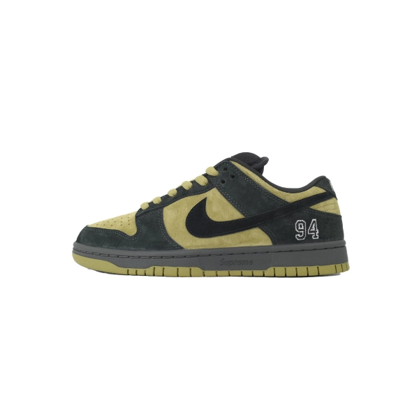 Nike Supreme x Dunk Low SB 'Camper Green' HQ8487-300
