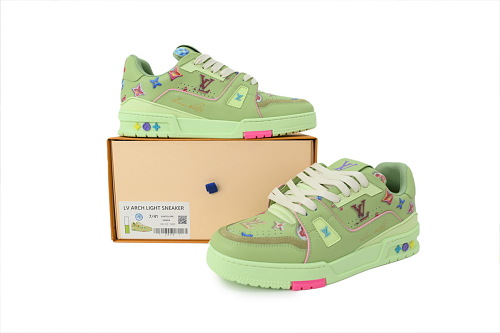 Pkkicks God Batch Louis Vuitton Sneakers Green donuts (NFC)