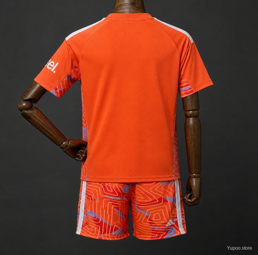 Arsenal Orange Goalkeeper Kids Suit 26/27