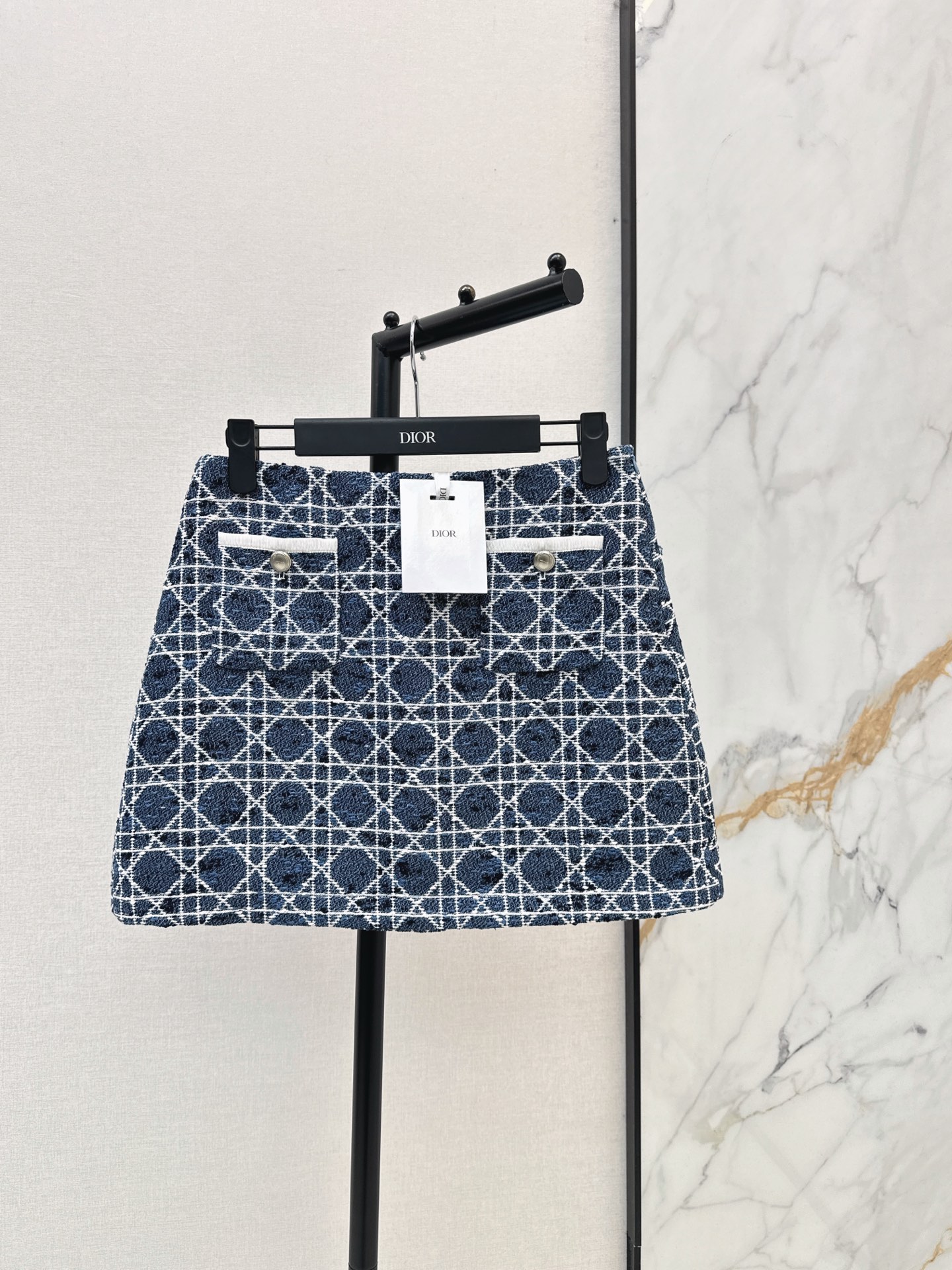 CD New Tweed A-line Half Skirt