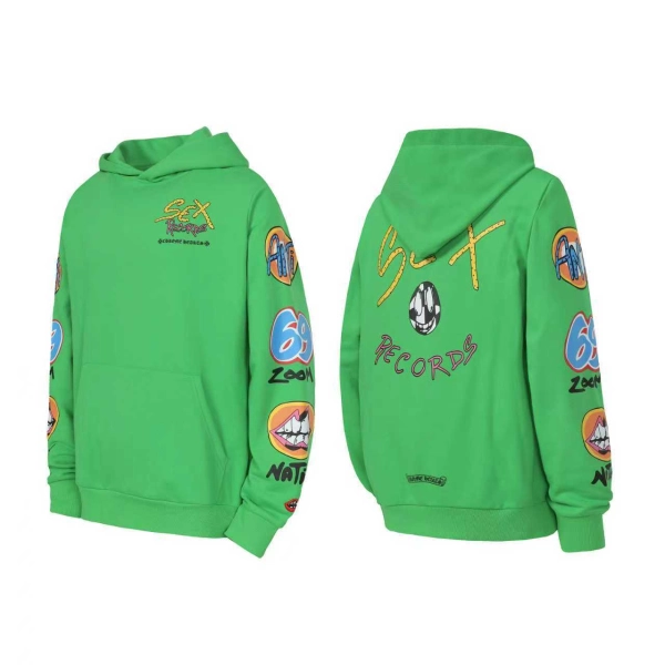 Chrome Hearts  Hoodie Green