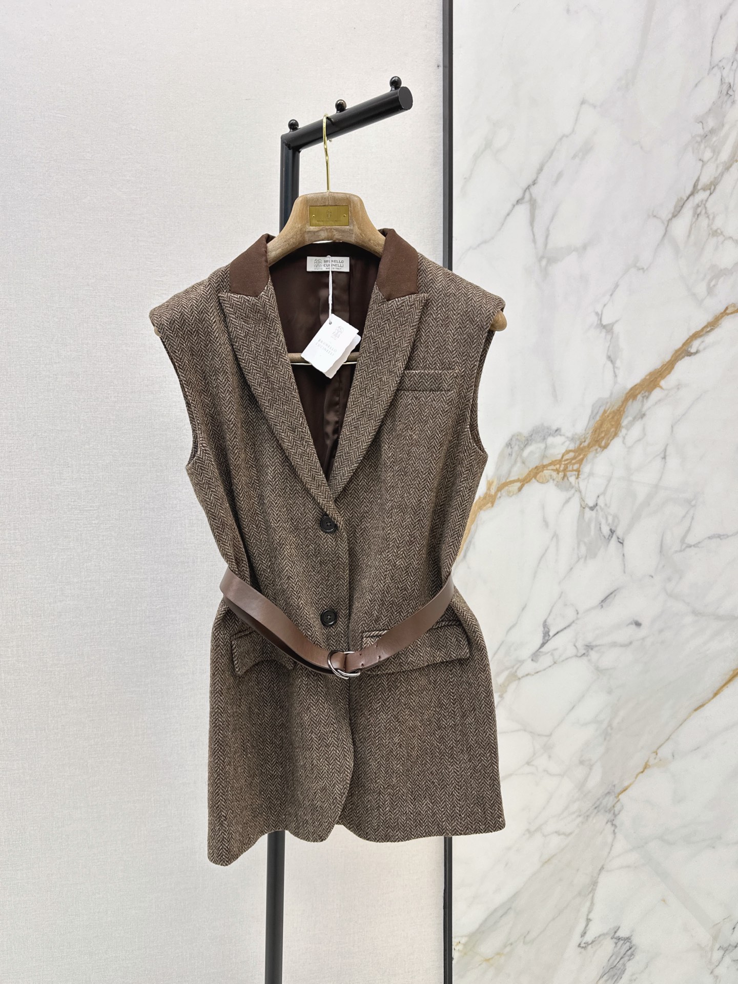 Brun New suit vest