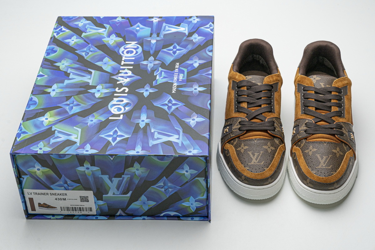 Pkkicks God Batch LOUIS VUITTON 20ss Trainer Brown