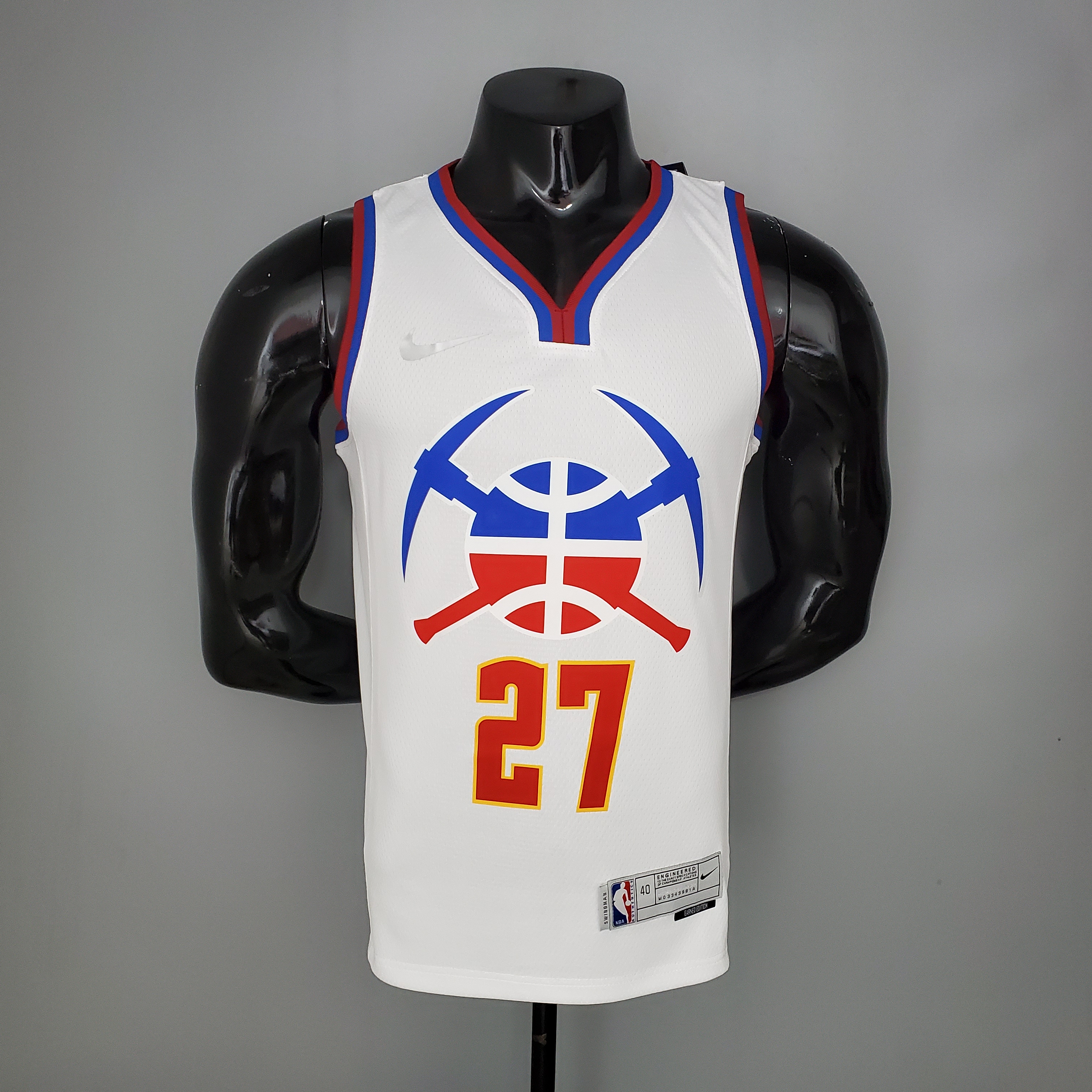 Jamal Murray Denver Nuggets Bonus Edition Swingman Jersey White