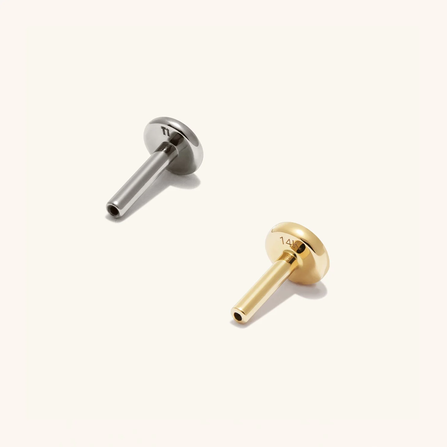 Piercing Studio - Diamond Bar Flat Back Stud
