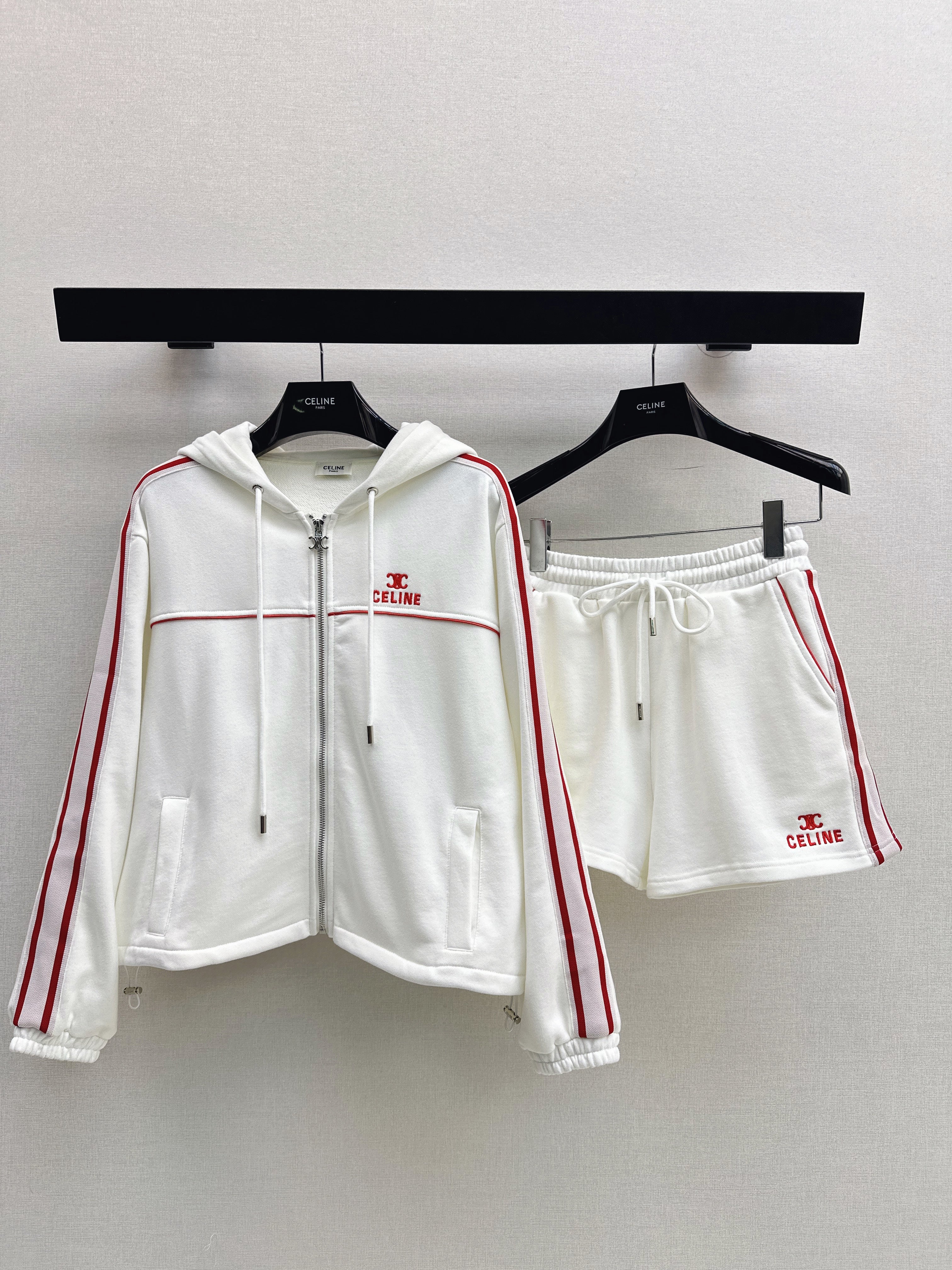 Celi NEW casual hooded jacket short sets