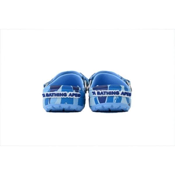 BAPE x Crocs Classic Clog 'ABC Camo - blue'