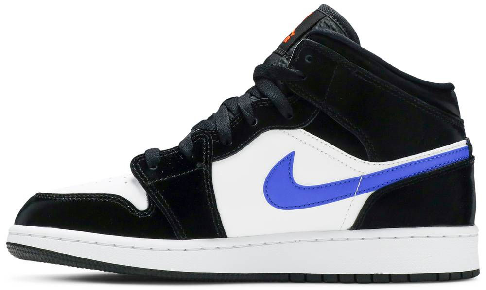 Air Jordan 1 Mid GS 'Black Racer Blue' 554725-084