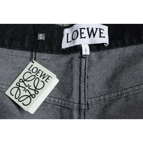 Loewe Printed Black Jeans