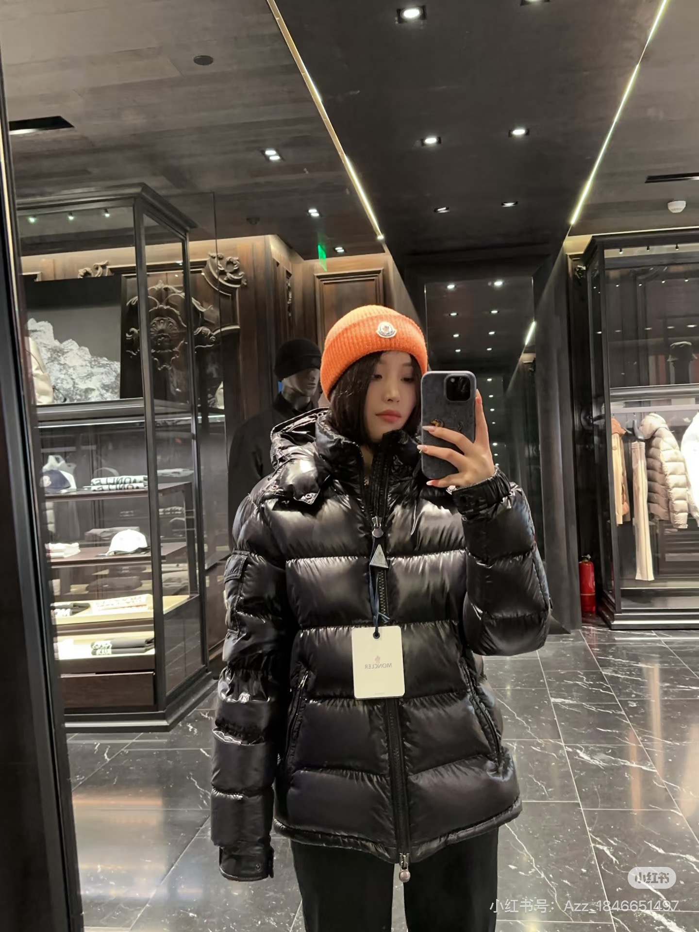 Monc New Hooded down jacket
