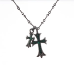 Chrome Hearts Necklace  Baltic Grown/ Black