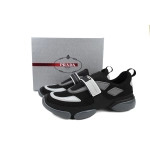 Prada Cloudbust Velcro sneakers Black and White