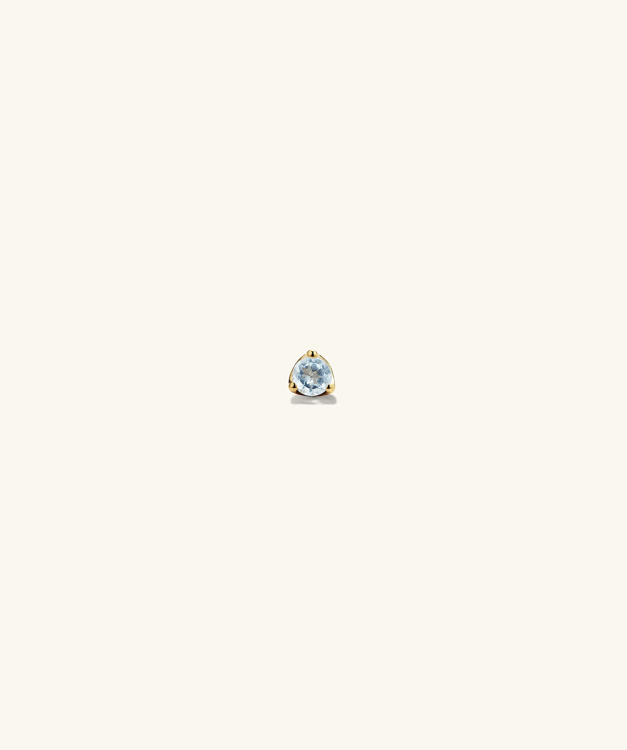 Piercing Studio - Single Gemstone Mini Flat Back Stud