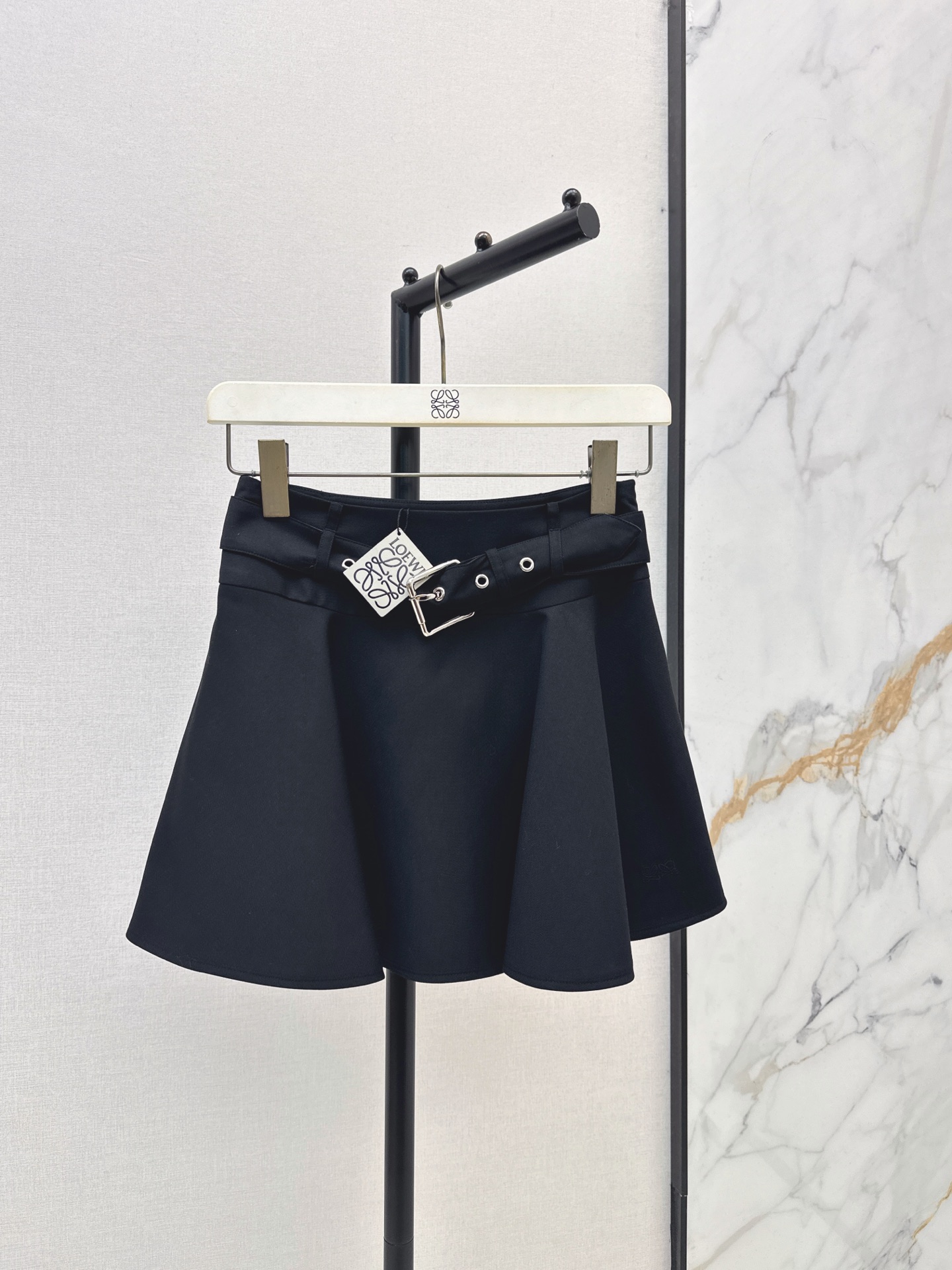 Loe New Belted mini skirt