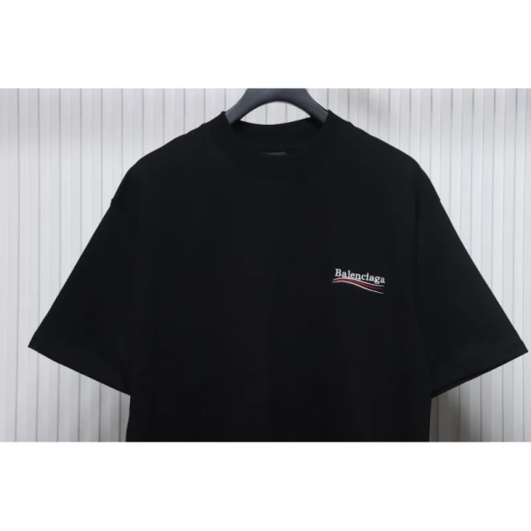 Balenciaga Clothes Political Campaign T-Shirt Black