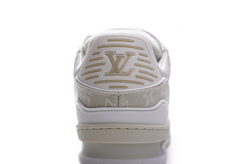 Pkkicks God Batch LOUIS VUITTON Trainer White Denim MS0241