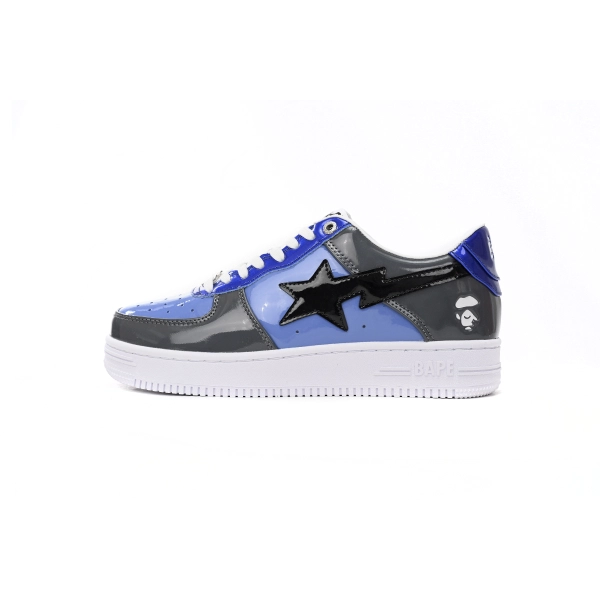 Cheap Fake BapeSta A Bathing Ape  Low Lnk Blue Mirror Surface 1H20 191 046