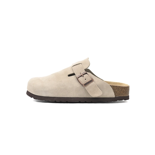 Birkenstock Boston Soft Footbed Suede Nude 1021003