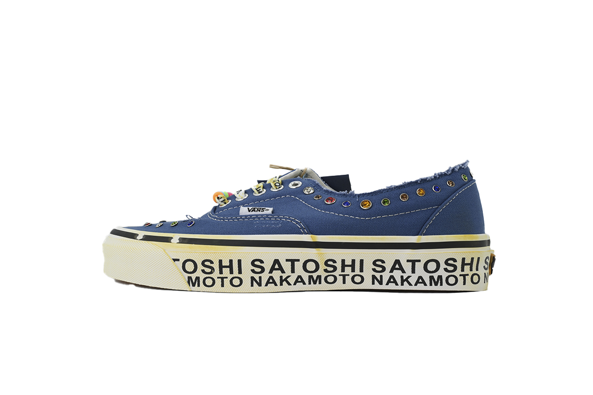 Satoshi Nakamoto x Vans Era 95 'BrownWhiteTurquoise' VN000EHD7F3