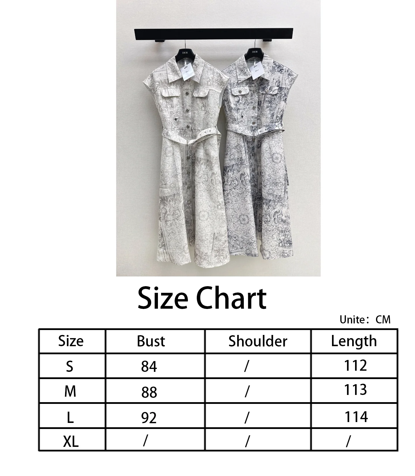 CD NEW print dress