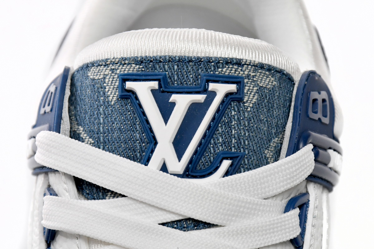 Pkkicks God Batch LOUIS VUITTON Trainer Cowboy Blue FD0291