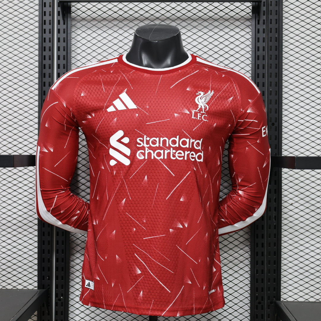 Liverpool Home long sleeves Jersey Player Version 26/27