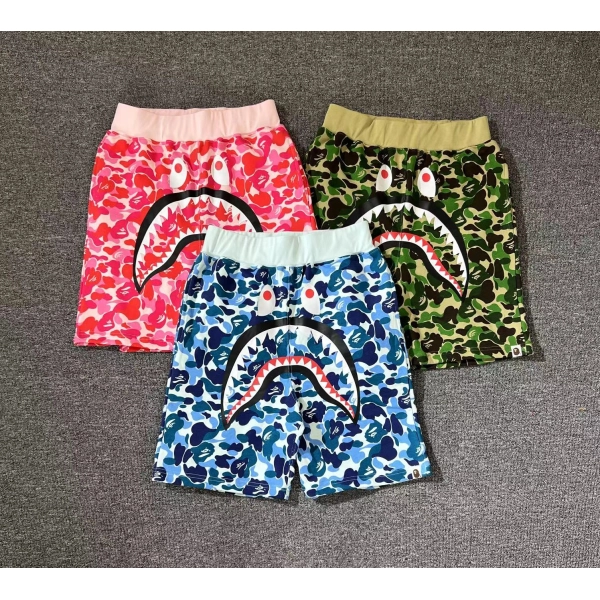 BAPE Shorts  # 8002 Blue & Pink & Green