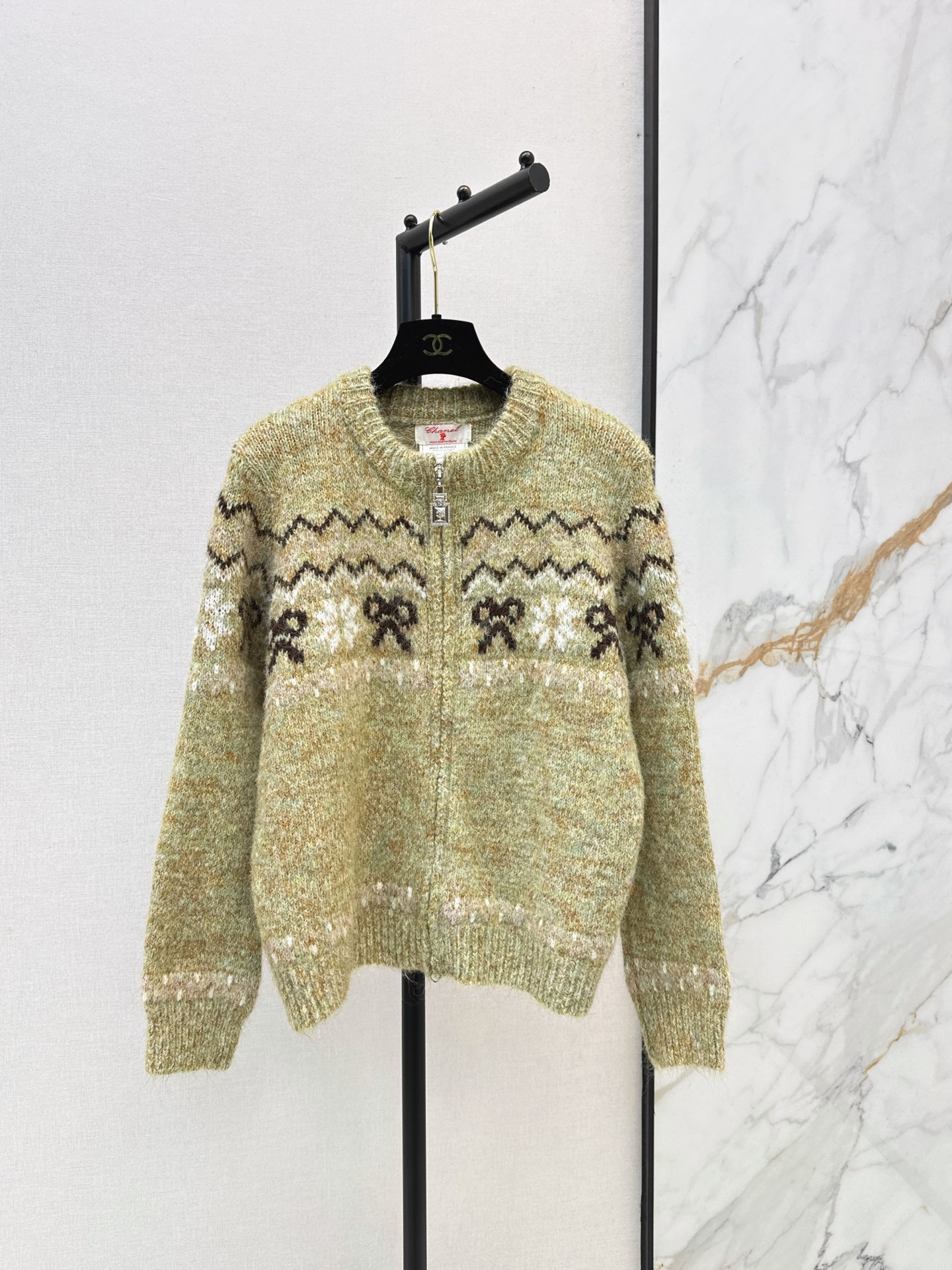 Chan New Vintage Fair Isle Cardigan