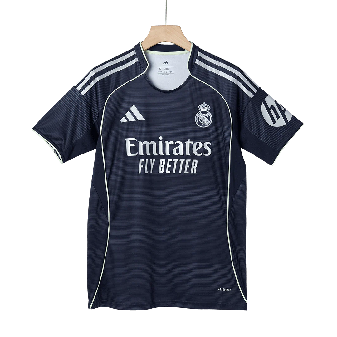 Real Madrid Away Soccer Jersey 2025/26 Navy