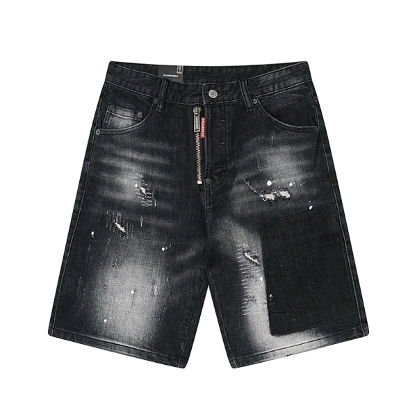 DSQUARED2 Micro Bullet Denim Shorts # 2035