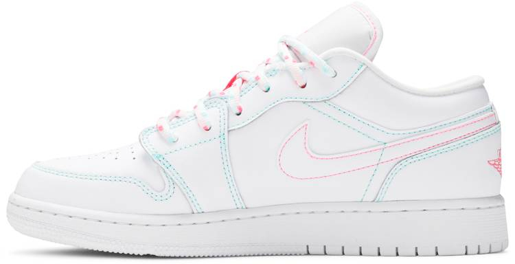 Air Jordan 1 Low GS 'Aurora Green' 554723-101