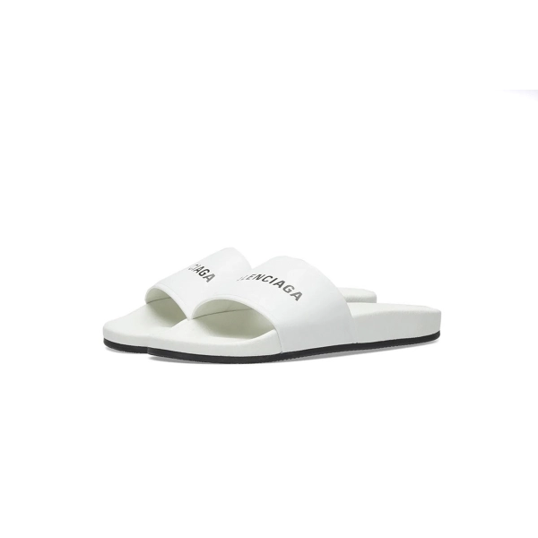 Balenciaga Pool Slide White 565826 W1S80 9034