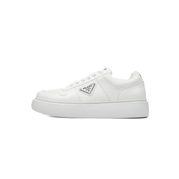 Prada Platform Sneakers White