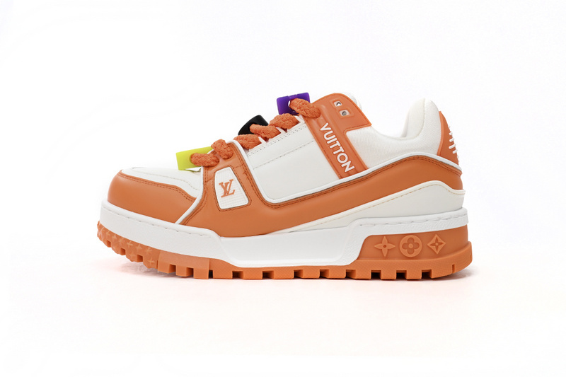 Pkkicks God Batch LOUIS VUITTON Black White Orange 1AB8SZ